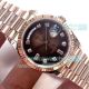 Swiss 3255 Replica Rolex Day Date Rose Gold D-Brown Dial Watch EW Factory (4)_th.jpg